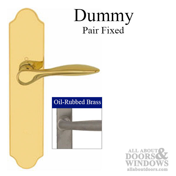 Hoppe New Orleans Dummy Handleset – Oil Rubbed Brass