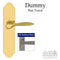 Hoppe New Orleans Dummy Handleset – Oil Rubbed Brass