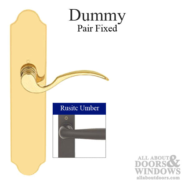 Hoppe Munchen Dummy Handleset Trim – Rustic Umber