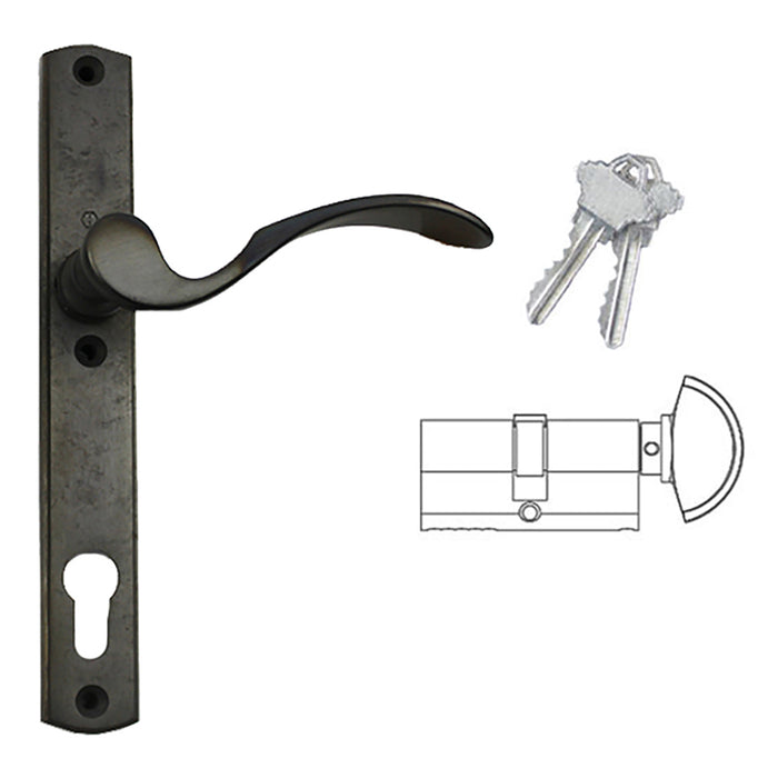 Hoppe Munchen Lever Handleset – 92mm PZ, for Multipoint Doors
