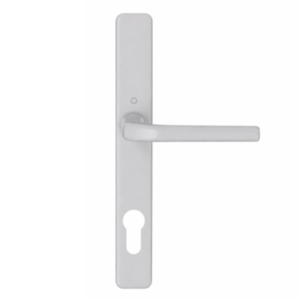 Hoppe Frankfurt Inactive Multipoint Handleset – 92mm PZ, Clear Anodized