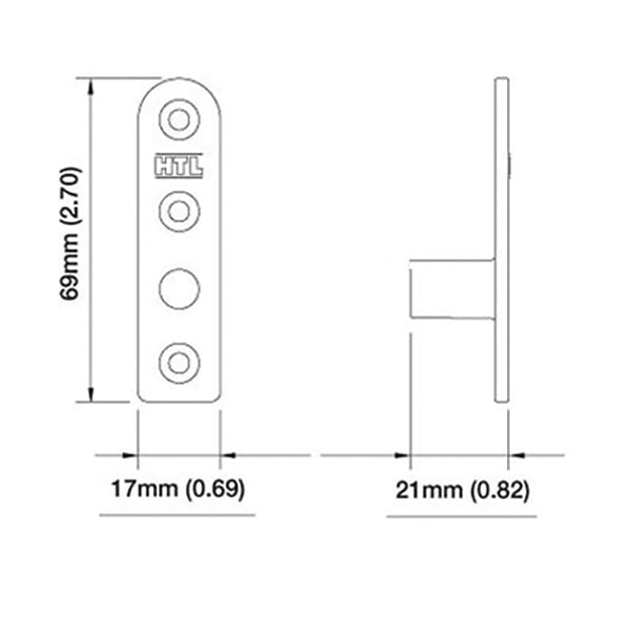 Hoppe Multipoint Rod Guide – Tan