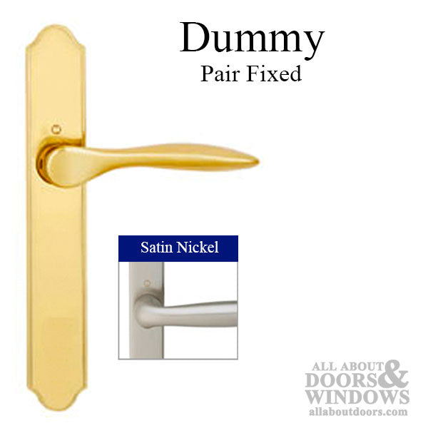 Hoppe New Orleans Dummy Handleset – Satin Nickel