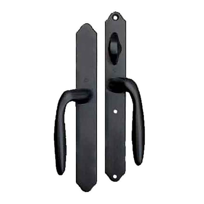 Hoppe M151 Sliding Door Handleset – Non-Keyed, Matte Black