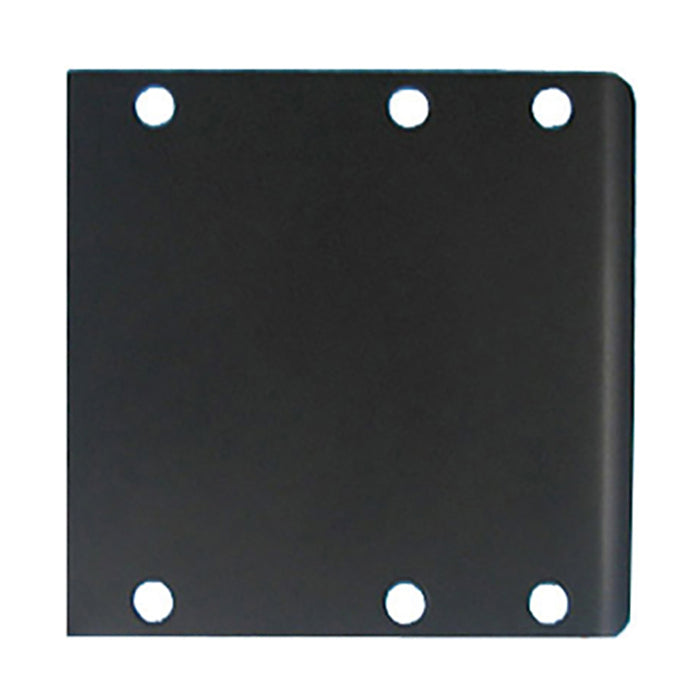 Hoppe Extended Curved Lip Strike Plate – 4-1/4" x 4-1/4", Oil Rubbed Brass
