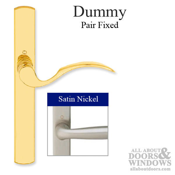 Hoppe Munchen Dummy Handleset – Satin Nickel