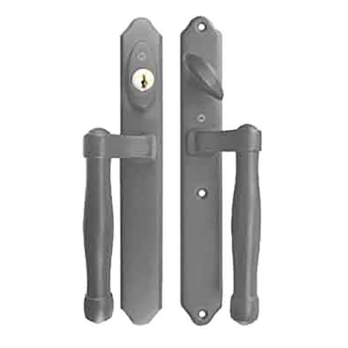 Hoppe Sliding Door Handleset Trim – Active/Keyed, Oil Rubbed Brass