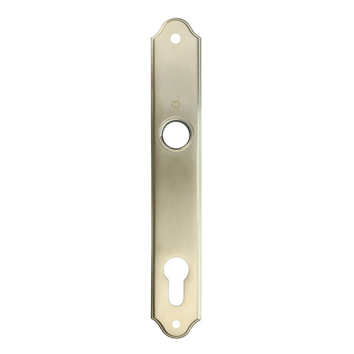 Hoppe Traditional Interior Backplate M374N – 92mm PZ, Satin Nickel