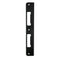 Hoppe Latch and Deadbolt Strike Plate – Flat, Stainless Steel