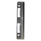 Hoppe Latch & Deadbolt Strike Plate – Curved Lip, Antique Nickel
