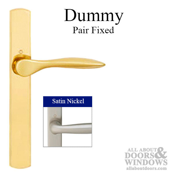 Hoppe New Orleans Dummy Handleset – Satin Nickel