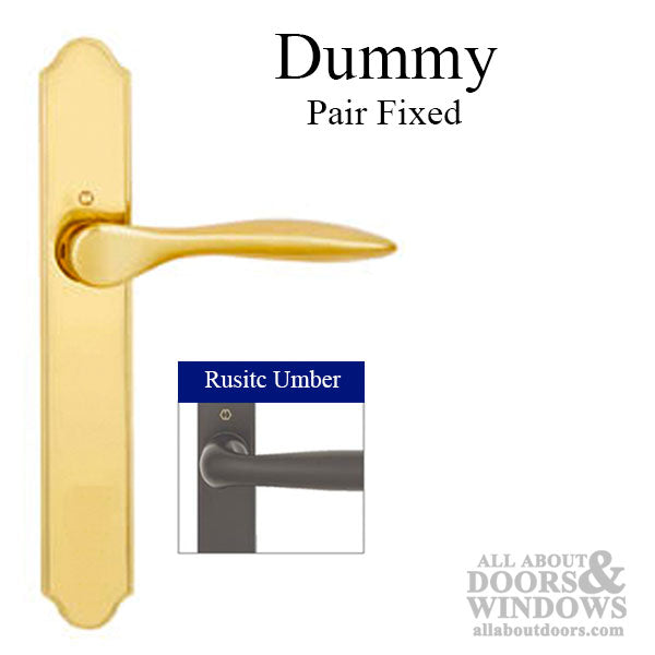 Hoppe New Orleans Dummy Handleset – Rustic Umber