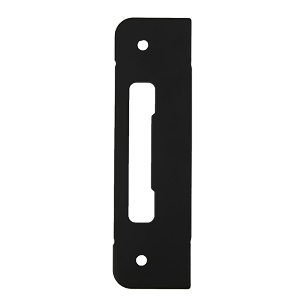 Hoppe Flat Strike Plate PT0002N – Tongue Cutout, Rustic Umber — MPLocks.com