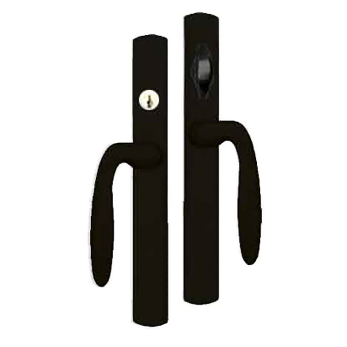 Hoppe M151VK Active Sliding Door Handleset – Keyed, Matte Black