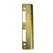 Hoppe Extended Lip Latch and Deadbolt Strike for 2-1/4" Doors – Polished Brass