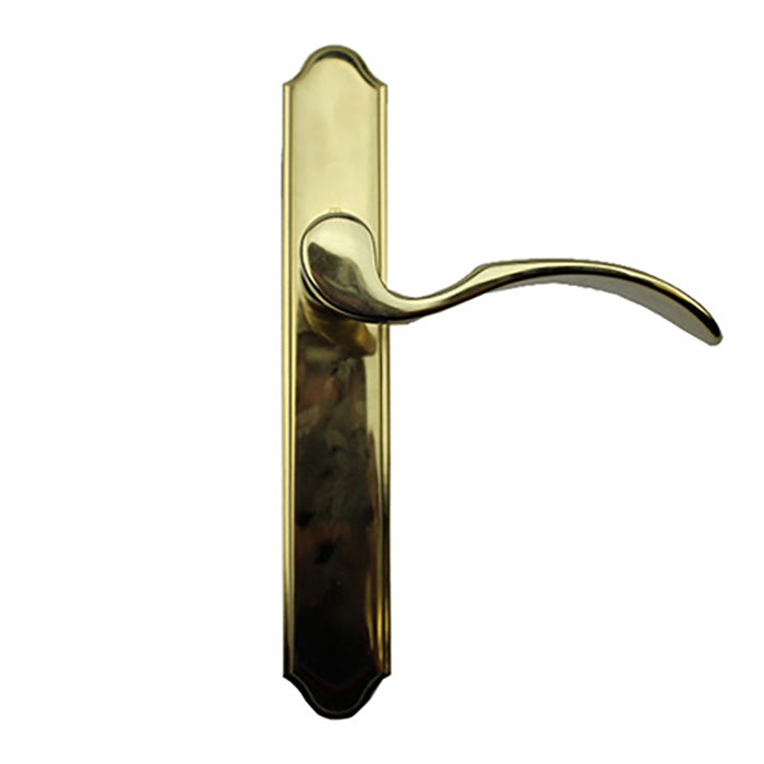 Hoppe Munchen Single Fixed Dummy Lever – Left Hand, Resista Brass
