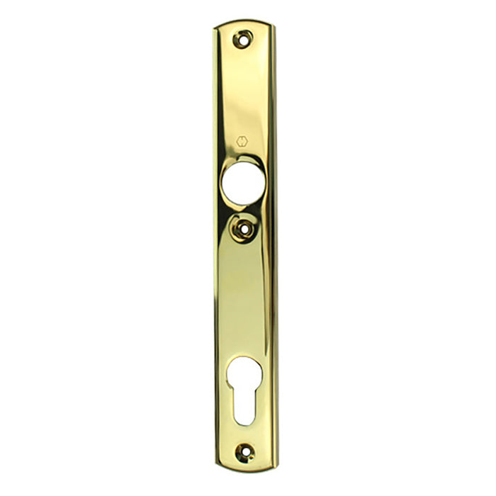 Hoppe Contemporary Interior Backplate M216N – 92mm PZ, Resista Brass