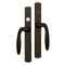 Hoppe M151VK Sliding Door Handleset – Keyed, Rustic Umber