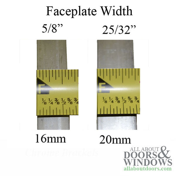 Hoppe HLS9000 Middle Extension – 20mm Faceplate, 44.92" Length, 41.34" Tongue