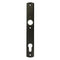 Hoppe Contemporary Interior Backplate M216N – 92mm PZ, Rustic Umber
