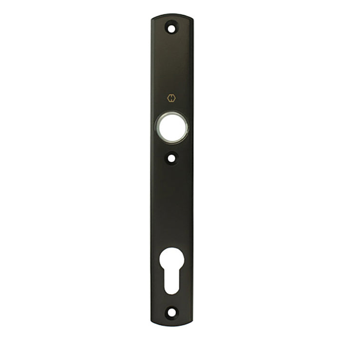 Hoppe Contemporary Interior Backplate M216N – 92mm PZ, Rustic Umber