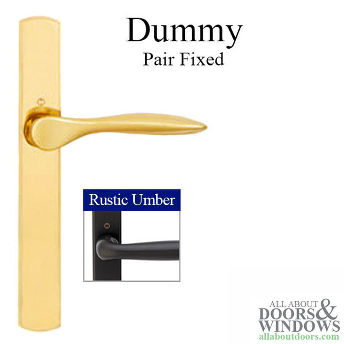 Hoppe New Orleans Dummy Handleset – Rustic Umber