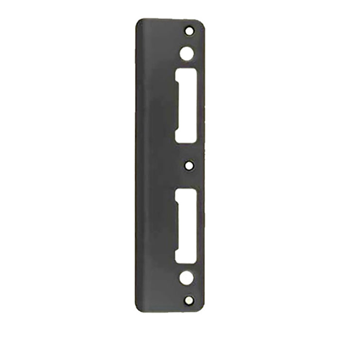Hoppe Extended Lip Latch and Deadbolt Strike – 2-1/4" Door, Oil Rubbed Brass