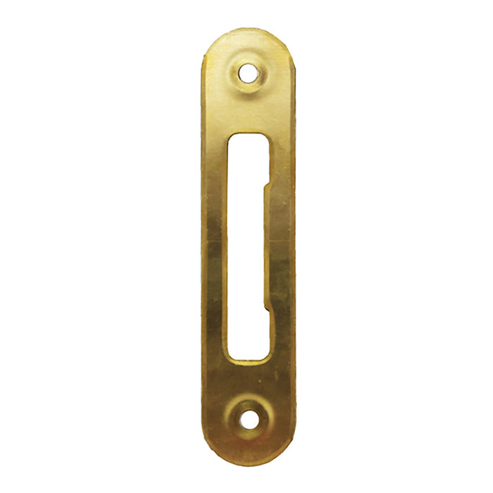Hoppe Strike Plate – Radius Lip Tongue, 1" x 4-5/8"