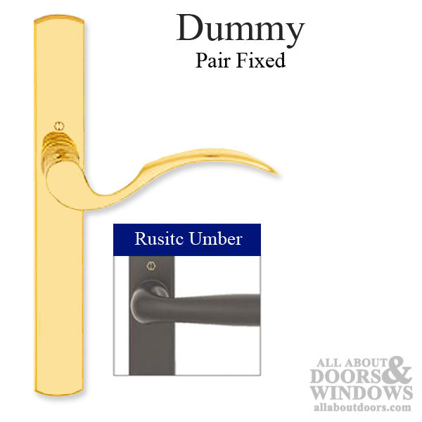 Hoppe Munchen Dummy Handleset – Rustic Umber