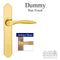 Hoppe New Orleans Dummy Handleset – Antique Brass