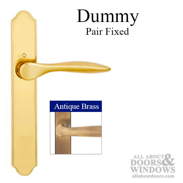 Hoppe New Orleans Dummy Handleset – Antique Brass