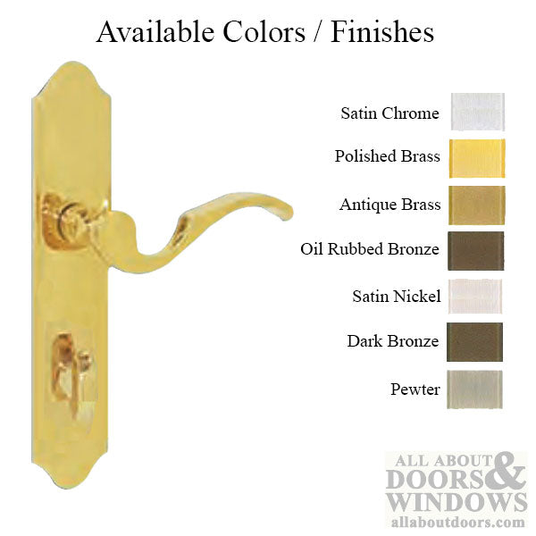 G-U Capri Inactive Handleset Trim – 45mm Backset, 92mm PZ