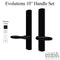 Evolutions 10" Passive Non-Keyed Handle Set for Hinged Doors