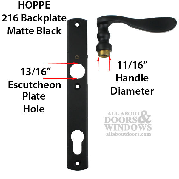 Hoppe Gold Tone Plastic Handle Bushing