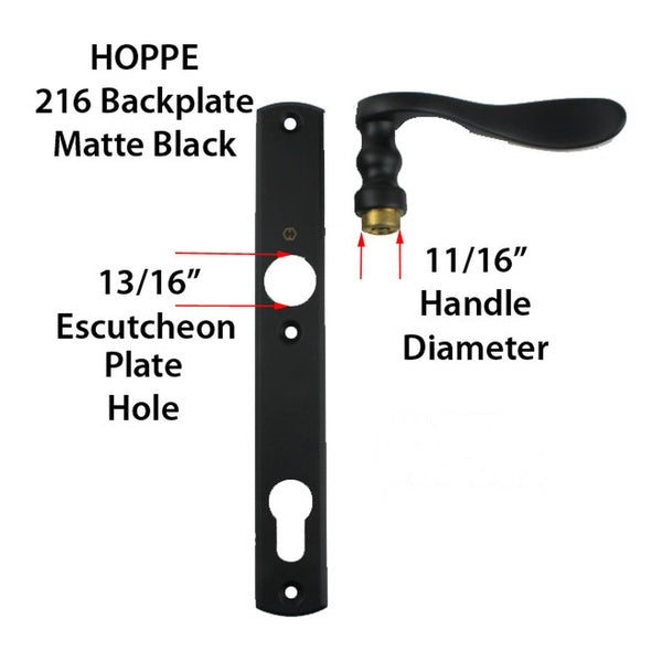 Hoppe Gold Tone Plastic Handle Bushing
