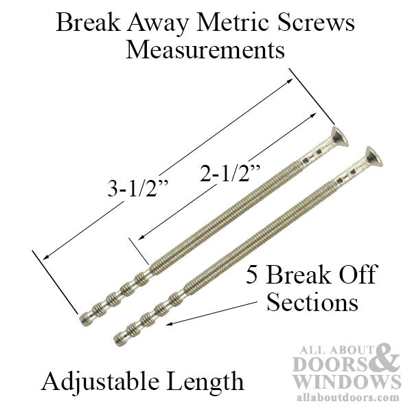 M4 x 90mm Break Away Machine Screw – Adjustable Length for Mariana Trim