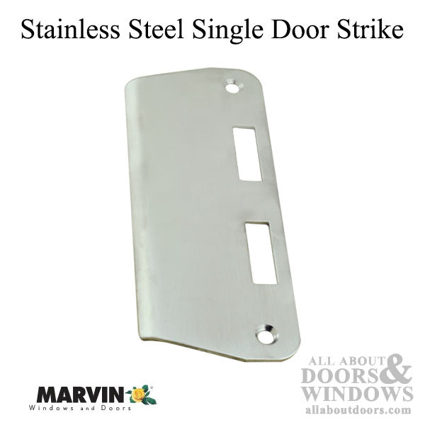 Marvin Strike Plate for Outswing Doors – Door Jamb Application