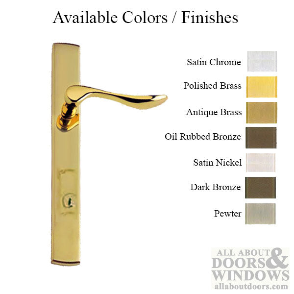 G-U Venice Handleset Trim – 92mm PZ, Active Function