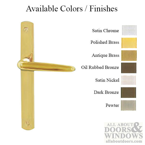 G-U Torino Dummy Handleset Trim – 30mm Plate Series