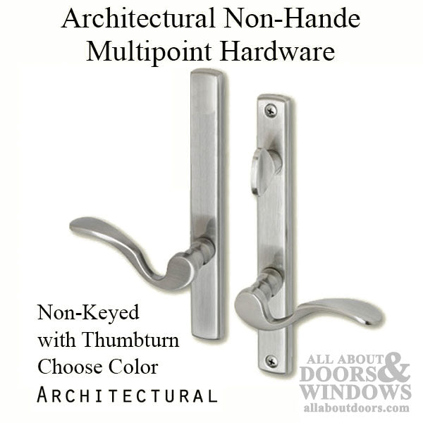 G-U Multipoint Handleset – Inactive with Thumbturn, 92mm PZ