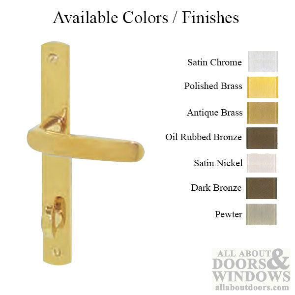 G-U Allegro Inactive Handleset Trim – 92mm PZ