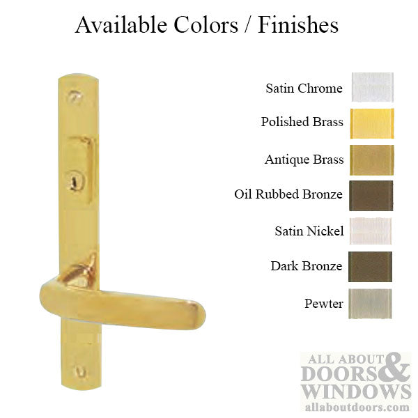 G-U Allegro Handleset Trim – 92mm PZ, Active Function