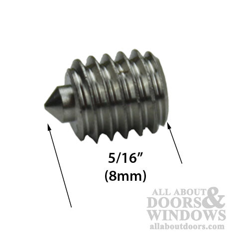 Set Screw for Door Lever Handle – M6 Metric, 5/16" Length