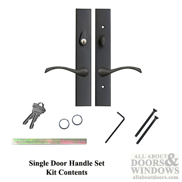 Expressions 12" Square Active Keyed Multipoint Handle Set – 92mm PZ