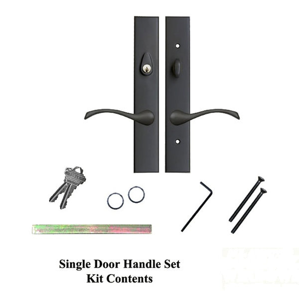 Expressions 12" Square Active Keyed Multipoint Handle Set – 92mm PZ