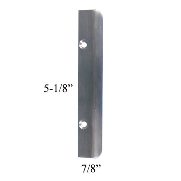 Aftermarket Latch Ramp for 1-3/4" Doors - Stainless Steel