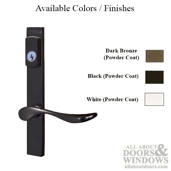 G-U Venice Active Handleset Trim – 92mm PZ, American Cylinder