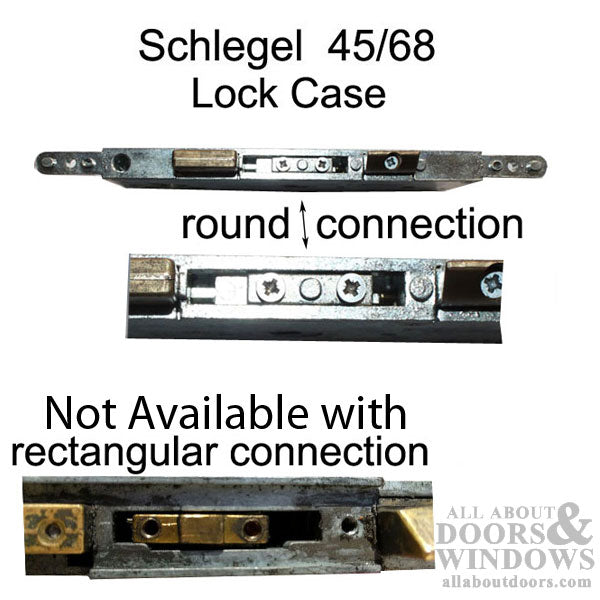 Schlegel Multi-Point Lock Body Replacement – 55mm Backset, 68mm Handle Spacing