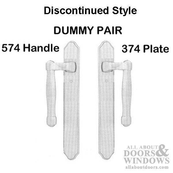 Fuhr Sliding Patio Door Dummy Trim – Traditional, L-Type Handle