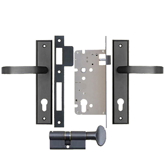 Pella Single Point Handleset Replacement Kit – 60mm Backset, 85mm PZ